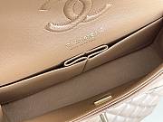 Chanel Classic Flap Bag Carviar Leather In Dark beige Size 23 cm - 2