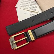 Gucci Smooth Leather Classic Pin Buckle Belt 3.5 cm - 3