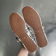 Alaia color-blocked woven shoes 03 - 4