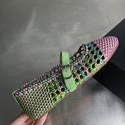 Alaia color-blocked woven shoes 05 - 4