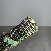 Alaia color-blocked woven shoes 05 - 2