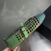 Alaia color-blocked woven shoes 06 - 6