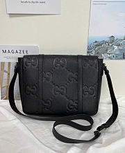 GUCCI | GG jumbo medium messeger bag in black - 2