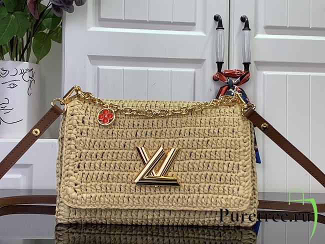 LOUIS VUITTON | Twist PM Slim Brown M14309 - 1