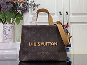 LOUIS VUITTON | Mini Shopper Tote Cowhide leather Monogram - 1