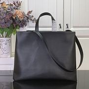 LOUIS VUITTON | Shopper Tote MM Black - 3