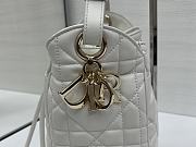 DIOR | D-Motion handbag in white - 3