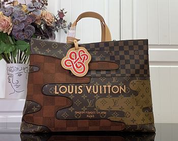 LOUIS VUITTON | Shopper Tote MM Brown M15274
