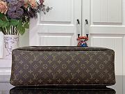 LOUIS VUITTON | Shopper Tote MM Brown M15274 - 6