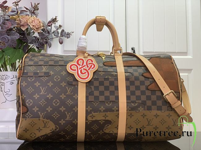 LOUIS VUITTON | Keepall Bandoulière 50 Brown M26119 - 1