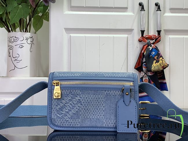 LOUIS VUITTON | Bosphore Wearable Wallet Denim Blue - 1