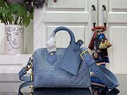 LOUIS VUITTON | Speedy 18 Bandoulière Denim Blue - 1