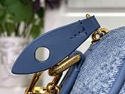 LOUIS VUITTON | Speedy 18 Bandoulière Denim Blue - 5