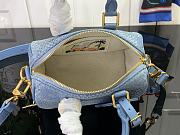 LOUIS VUITTON | Speedy 18 Bandoulière Denim Blue - 3