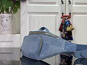 LOUIS VUITTON | Rush Fanny Pack Denim Blue - 4