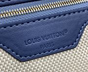 LOUIS VUITTON | Vagabond Hobo Bag Denim Blue - 3
