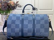 LOUIS VUITTON | Keepall Cargo 50 Denim Blue - 4