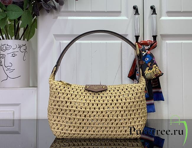 LOUIS VUITTON | Hills Pochette Natural Tan  - 1