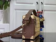 LOUIS VUITTON | Side Trunk MM Bag Natural Tan  - 4