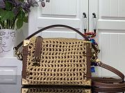 LOUIS VUITTON | Side Trunk MM Bag Natural Tan  - 3