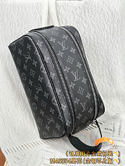 LOUIS VUITTON | Dopp Kit Bag Material Monogram Eclipse Canvas - 4