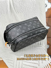 LOUIS VUITTON | Dopp Kit Bag Material Monogram Eclipse Canvas - 2
