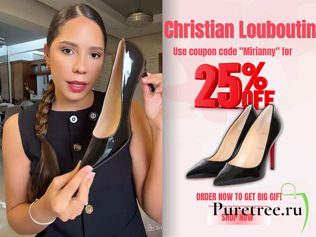 Christian Louboutin | Pumps Black Patent Leather - 8.5cm/ 10cm - 1