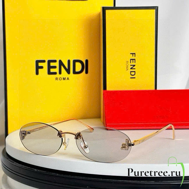 Fendi First Crystal Fashion Show Sunglasses - 1