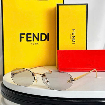Fendi First Crystal Fashion Show Sunglasses