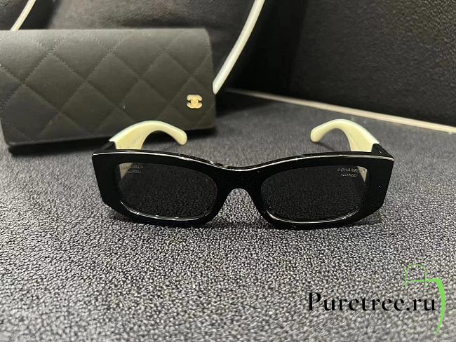 Chanel Sunglasses In Black 01 - 1