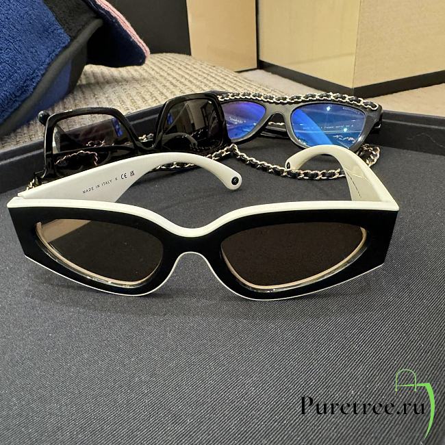 Chanel Sunglasses In Black 02 - 1
