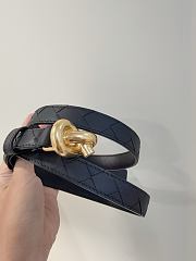 Bottega Veneta Knot belt features an intrecciato-woven 01 - 6