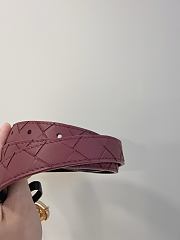 Bottega Veneta Knot belt features an intrecciato-woven 02 - 5
