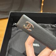 Chanel Twisted Pin Buckle Belt 3 cm In Black - 3