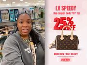 Louis Vuitton | Speedy Bandoulière 20 Black Monogram Canvas M46234 - 20.5 x 13.5 x 12cm - 1