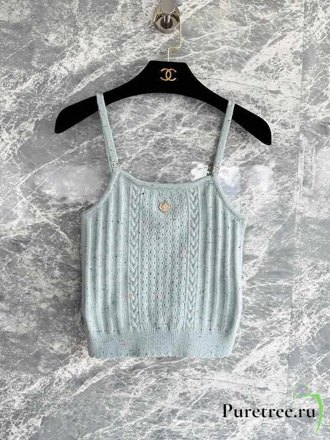 CHANEL | camisole in blue - 1