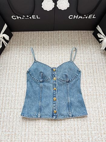 CHANEL | camisole in denim