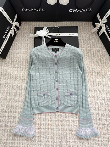 CHANEL | cardigan in blue