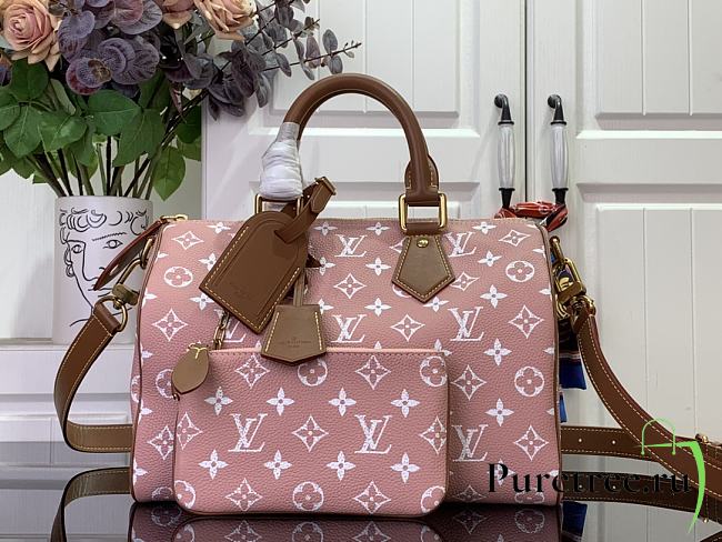 LOUIS VUITTON | Speedy P9 Bandoulière 30 In Pink - 1