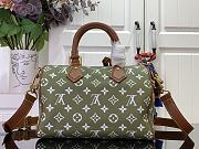 LOUIS VUITTON | Speedy P9 Bandoulière 25 bag In green - 5