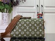 LOUIS VUITTON | Speedy P9 Bandoulière 25 bag In green - 4
