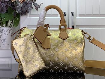 LOUIS VUITTON | Speedy Bandoulière30 Monogram Pharrell Williams In Gold Color