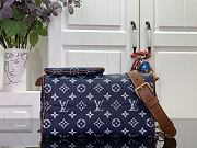LOUIS VUITTON | Speedy P9 Bandoulière 25 bag Indigo Blue - 5