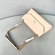PRADA | Doux medium leather shoulder bag beige - 6
