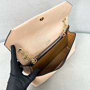 PRADA | Doux medium leather shoulder bag beige - 5