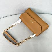 PRADA | Doux medium leather shoulder bag brown - 5