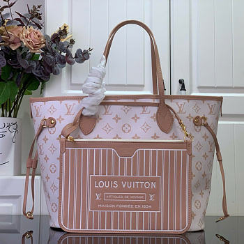 LOUIS VUITTON | Neverfull Inside Out MM Dune/Hazelnut M25665