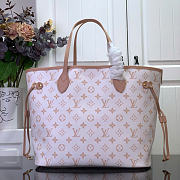 LOUIS VUITTON | Neverfull Inside Out MM Dune/Hazelnut M25665 - 6