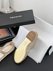 CHANEL | Chanel 25B Mary Jane Shoes In Gold - 4