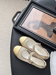CHANEL | Chanel 25B Mary Jane Shoes In Gold - 2